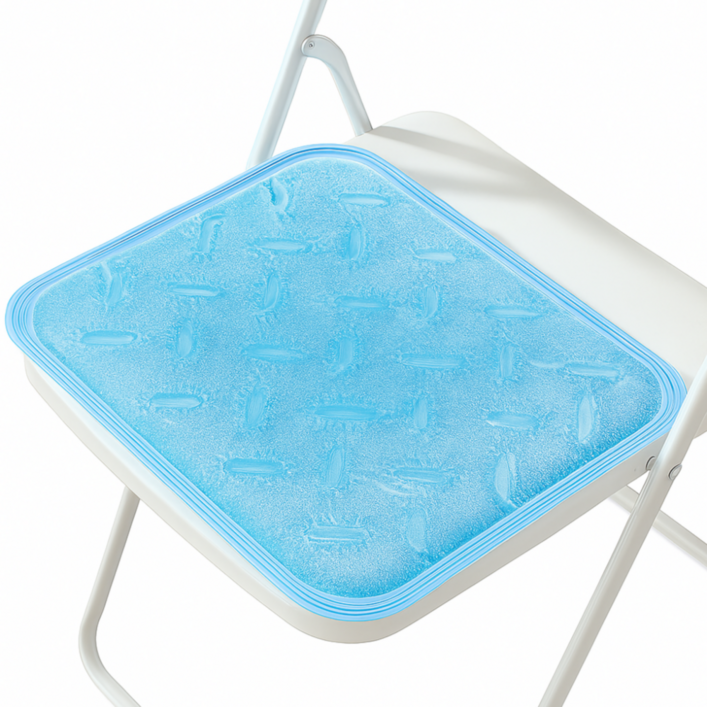 쇼앤엔 시원한 의자 아이스 얼음 쿨방석, 블루