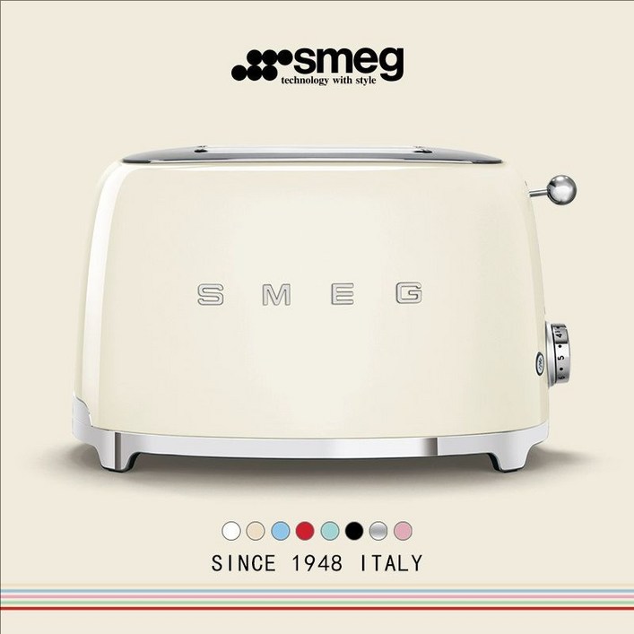 스메그 토스트기 다기능 가정용 토스터기 TSF01 복고풍 아침식사용
