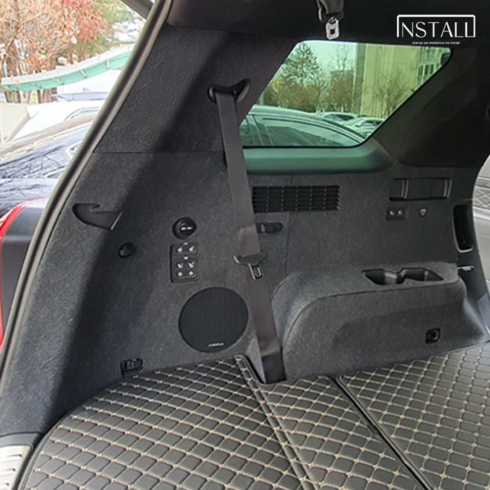 [인스톨]현대 더뉴팰리세이드 전용(2022) 페이스리프트 스크래치방지 트렁크사이드커버, 현대