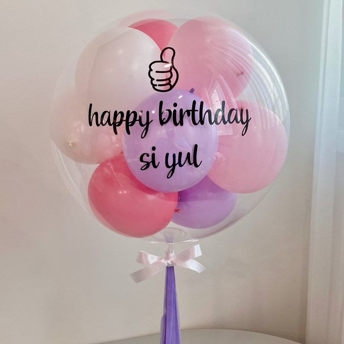 당일발송 완제품 ) LED 후기 이벤트 레터링풍선 커스텀풍선 생일 백일 첫돌 파티 환갑 칠순 생신, 1개