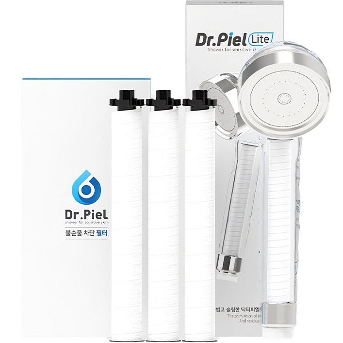 닥터피엘 라이트 샤워기 + 세디멘트 필터 3p