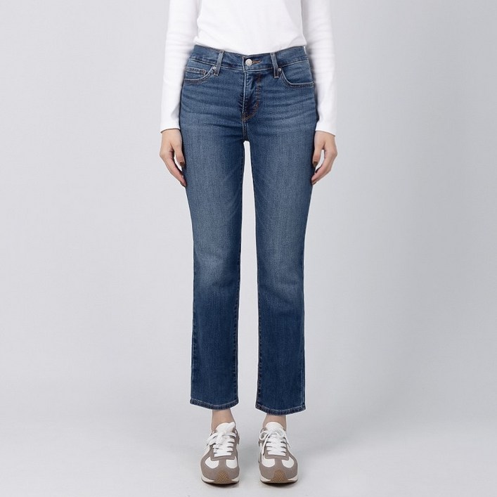 리바이스 여성 청바지 약기모 312 쉐이핑 스트레이트 웜진 196270244