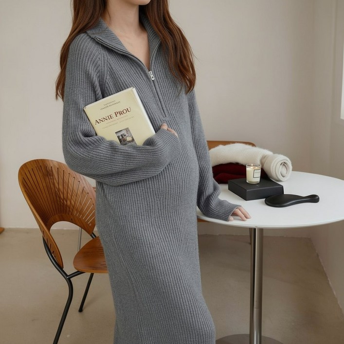 오운 키작녀 임부복 임산부 원피스