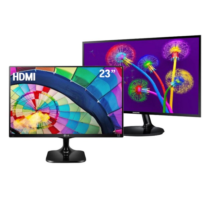 삼성 엘지 24인치23인치모니터 사무업무용 22인치 LED HDMI 중고