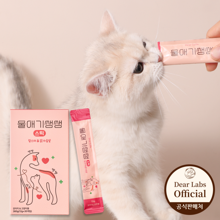 울애기쌩쌩 스틱 강아지 고양이용, 360g, 2개, 종합영양제 울애기쌩쌩 스틱 강아지 고양이용, 360g, 2개, 종합영양제