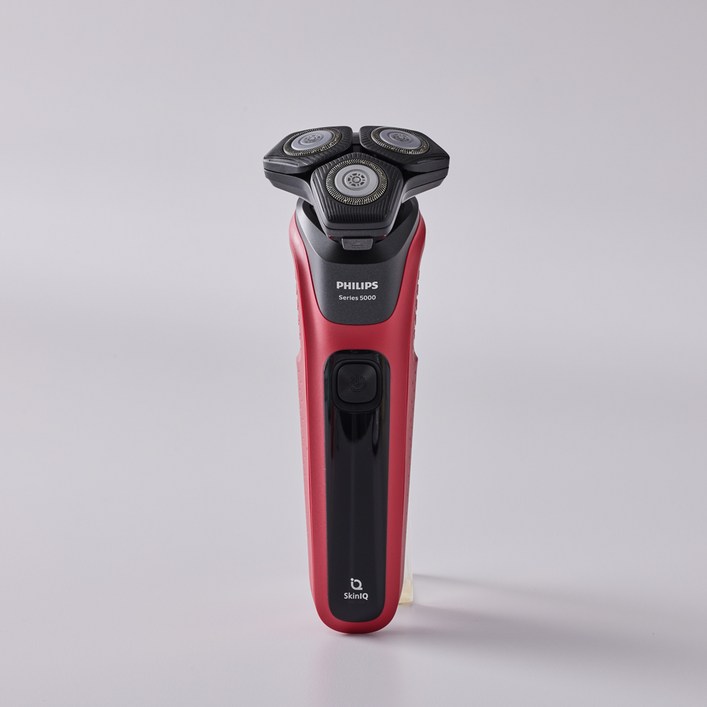 필립스 SkinIQ 5000시리즈 남성 면도 가정용 전기면도기, S5583, 파이어레드