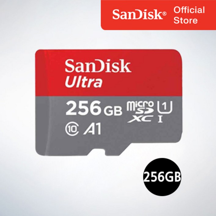 샌디스크sd카드256 샌디스크 마이크로 SD 카드 SDXC ULTRA 울트라 QUAC 256GB