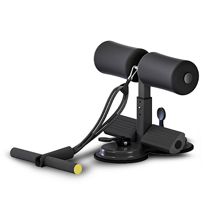 홈트레이닝 윗몸일으키기 보조기 복근운동기구 헬스소품 휴대용 더블 빨판