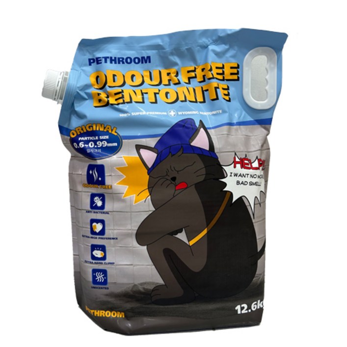 페스룸 고양이 오도어프리 벤토나이트 모래 오리지널