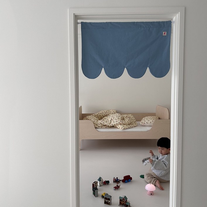 두잉썸 라라 어닝 도어 커튼  단색