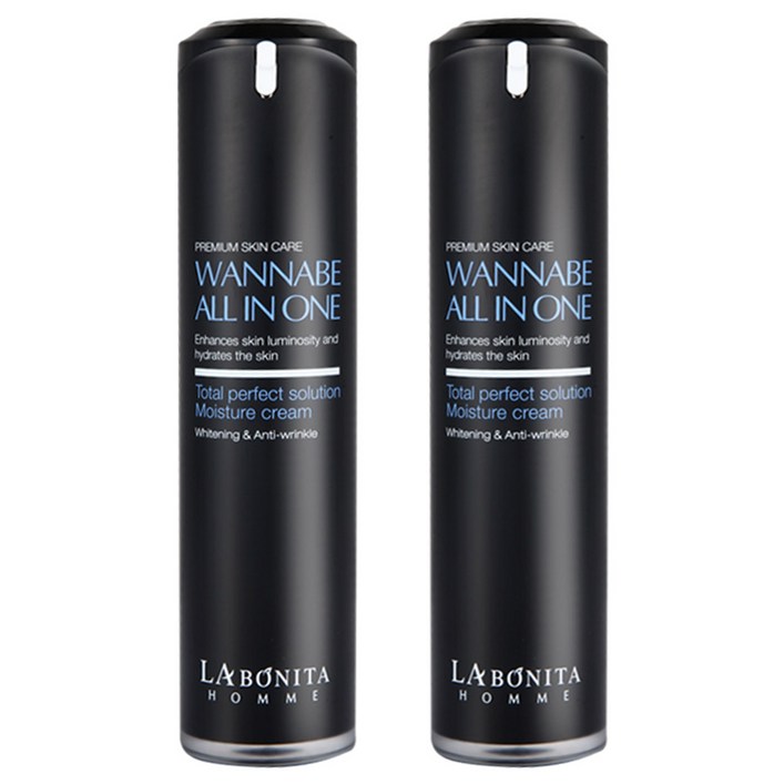 라보니따 옴므 워너비 올인원 11 스킨 로션 에센스를 한번에 초간편 남성 올인원 은은한 향 남성화장품남자화장품, 2개, 120ml