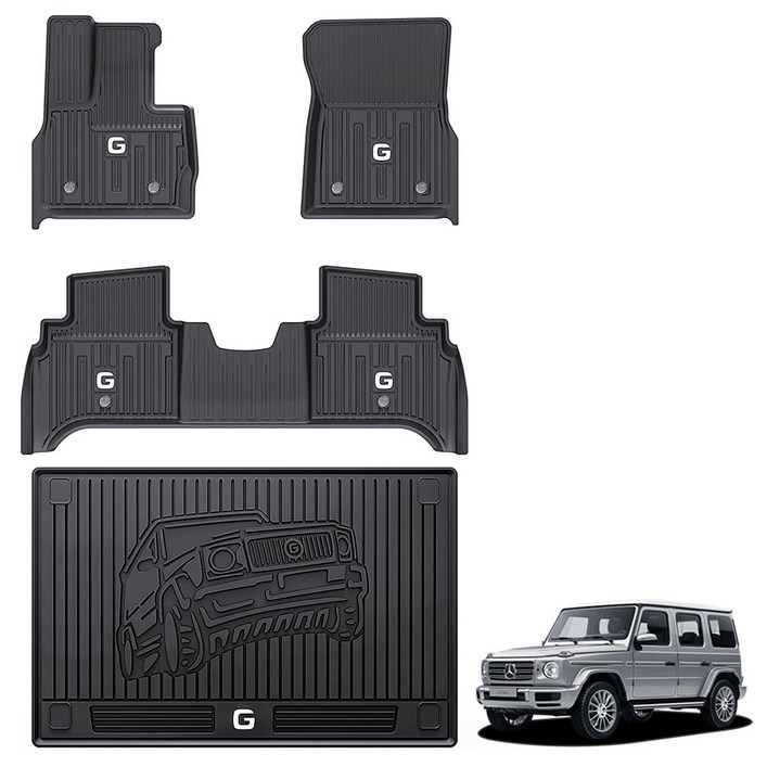 벤츠 G바겐 W463b 3W 에코라이너 TPE 카매트 3D 5D 6D 2019.09