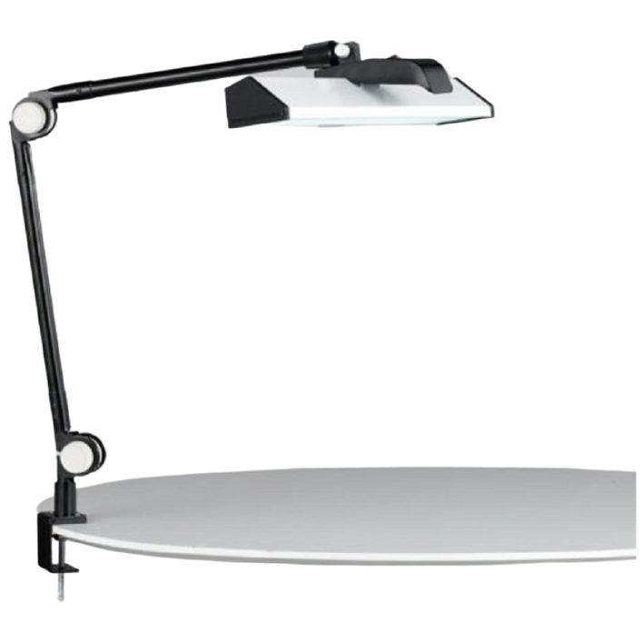 제도용 스탠드램프포함삼파장 PL36W작업용 스탠드이동식 집게식스탠드각도조절 가능학습용 제도형 작업용 이동식 스탠드기공소보석가공소국산