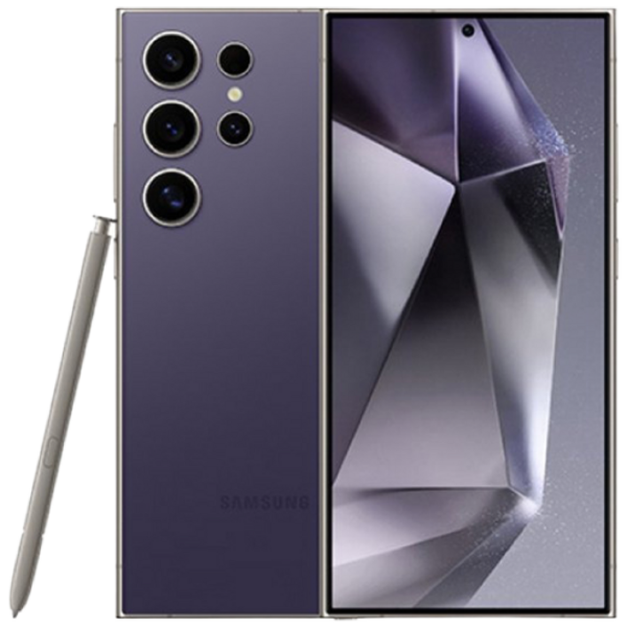 삼성전자 Ai 갤럭시 S24 울트라 256GB 공기계 S급 구성품 단말기  유심핀  보호케이스  보호필름  12개월 무상보증, 256GB, 티타늄 바이올렛