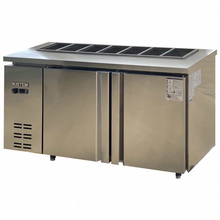 올스텐 디지털 뒷줄반찬테이블냉장고1500 KISPDB15R3 프로모델 업소용냉장고, KISPDB15R3