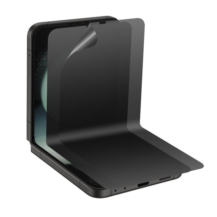 업그레이드된 갤럭시 Z플립6 플립5 플립7E 지문방지 고화질 사생활보호필름 내부 2매