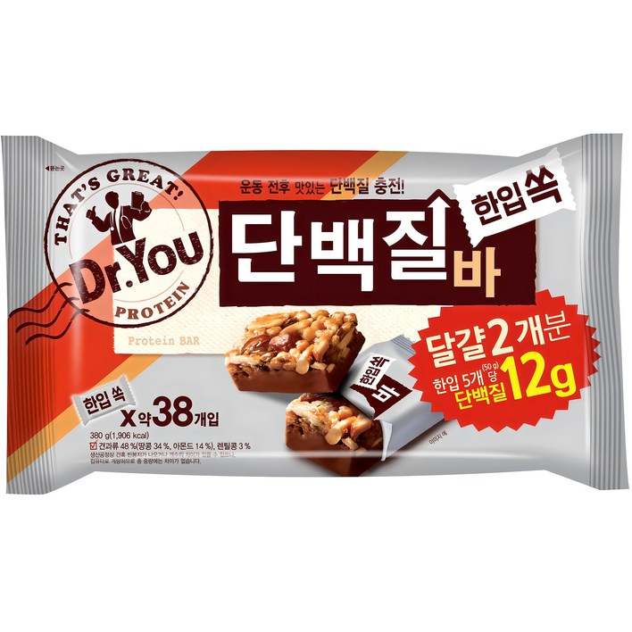 닥터유 한입쏙 단백질바