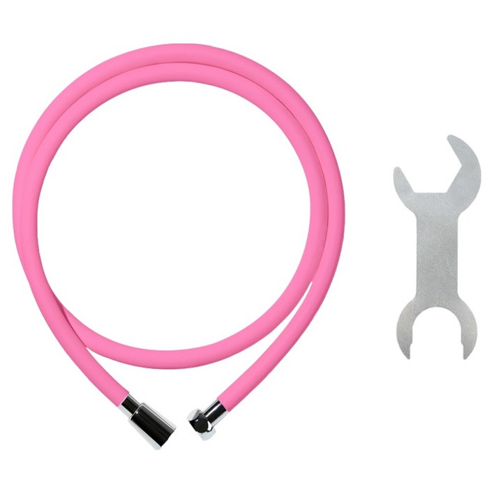 비욘 PVC 샤워호스, 2m, 핑크