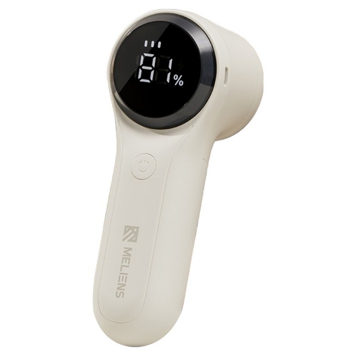 멜리언스 충전식 LED 대용량 보풀제거기 프로, MLMJD02, 화이트