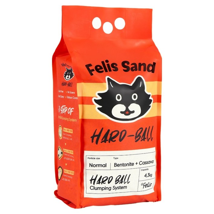 닥터펠리스 샌드 하드볼 고양이 모래