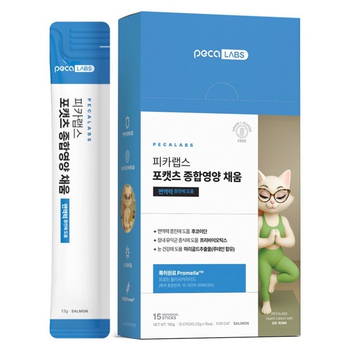 피카랩스 포캣츠 종합영양 채움 영양제 PECA7101