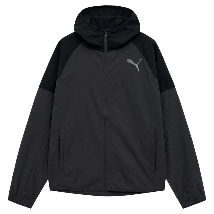 푸마 남성용 M 퍼포먼스 PES 우븐 후드 자켓 94095301