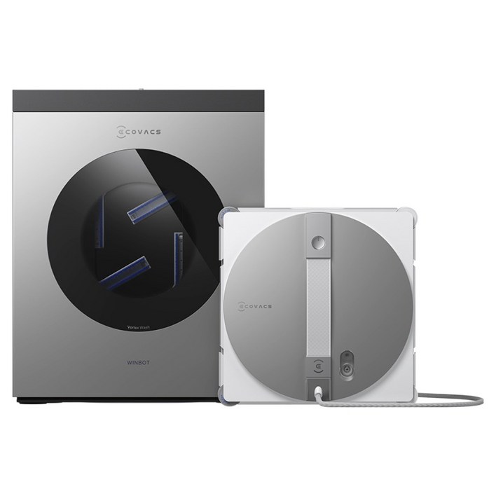 에코백스 윈봇 W3 옴니 창문 로봇청소기, 화이트, WG85807