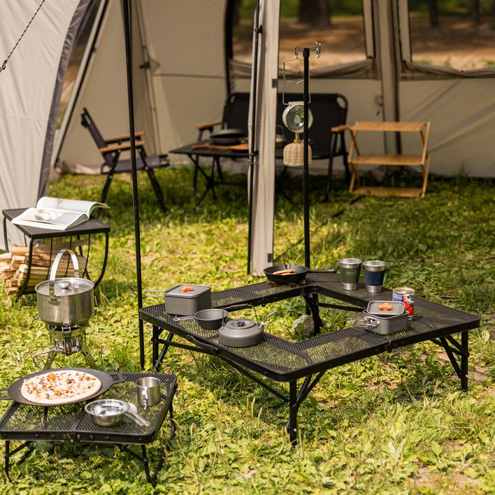 아이두젠 아웃도어 접이식 메쉬 화로대 BBQ 테이블 이너테이블 세트 아이두젠 아웃도어 접이식 메쉬 화로대 BBQ 테이블 이너테이블 세트