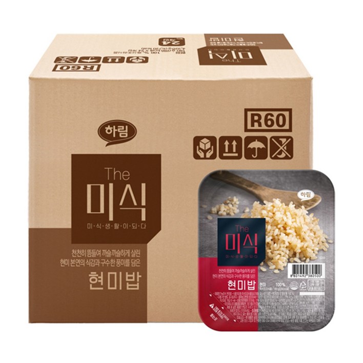 더미식 현미밥, 180g, 24개 더미식 현미밥, 180g, 24개