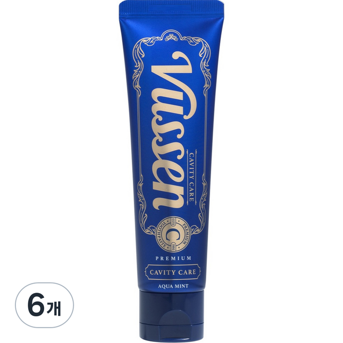 오스템 뷰센 C 충치케어 치약 아쿠아민트향, 120g, 6개 오스템 뷰센 C 충치케어 치약 아쿠아민트향, 120g, 6개
