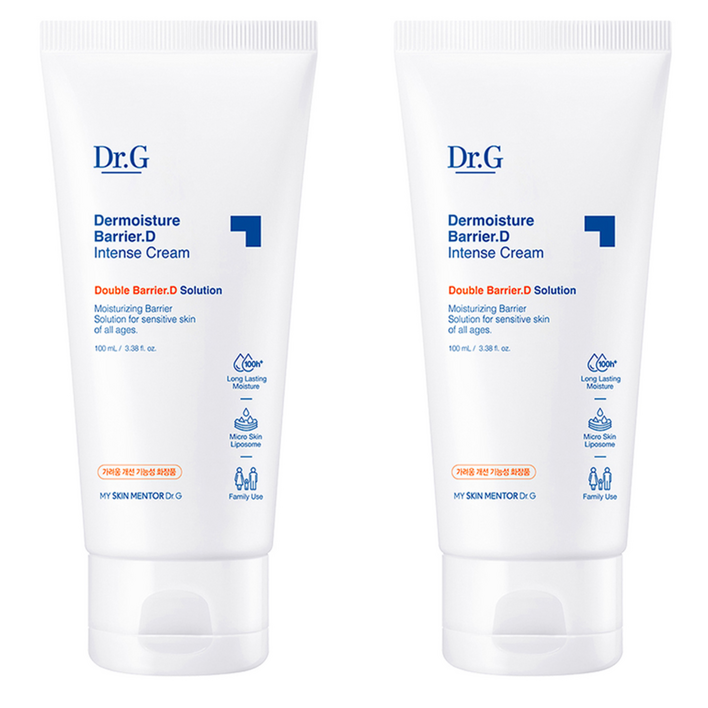 닥터지 더모이스처 배리어 D 인텐스 크림, 100ml, 2개