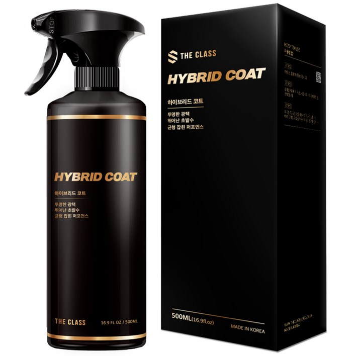 더클래스 하이브리드코트 유리막코팅제, 500ml, 1개 더클래스 하이브리드코트 유리막코팅제, 500ml, 1개