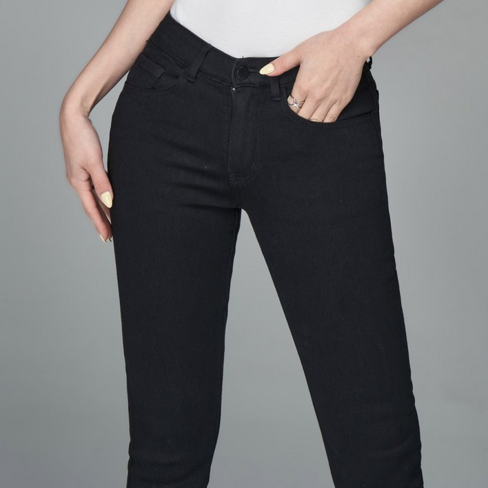 인비비드 여성용 슬림일자 롱 데님 팬츠 G03K6ij5469 숏기장