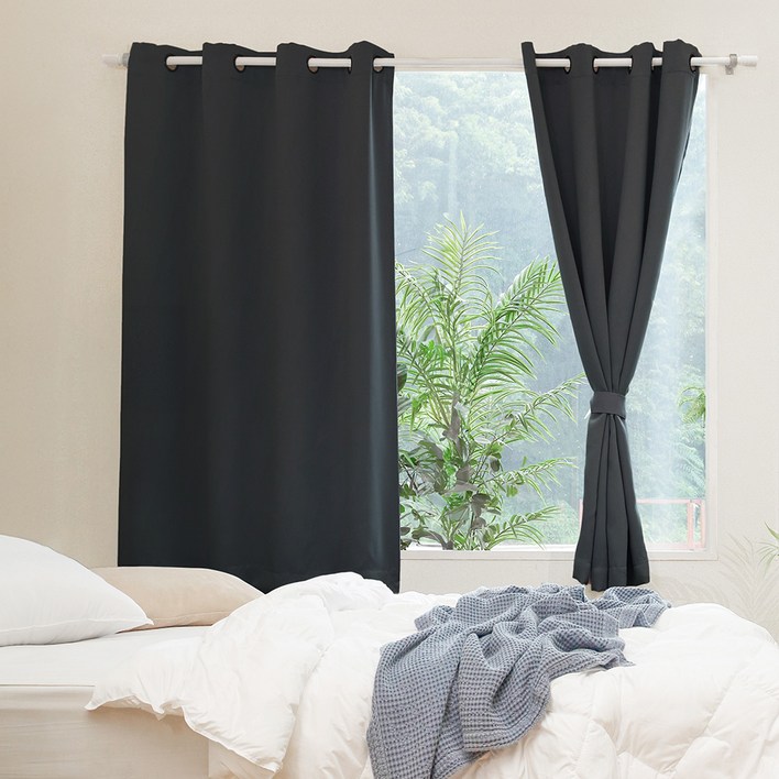 더자리 아일렛형 암막커튼