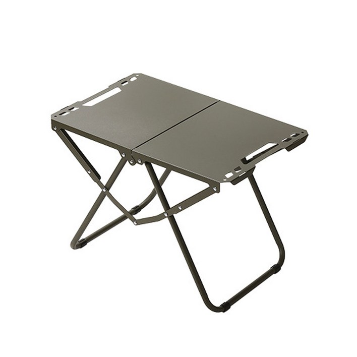 캠핑 원액션 사이드 테이블 접이식 미니 경량, 그린
