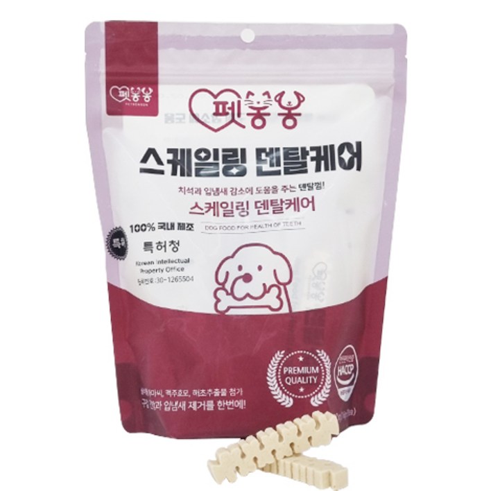 펫봉봉 스케일링 덴탈케어 강아지덴탈껌 대용량 양치 영양 츄잉스틱 입냄새제거, 1개, 320g 펫봉봉 스케일링 덴탈케어 강아지덴탈껌 대용량 양치 영양 츄잉스틱 입냄새제거, 1개, 320g