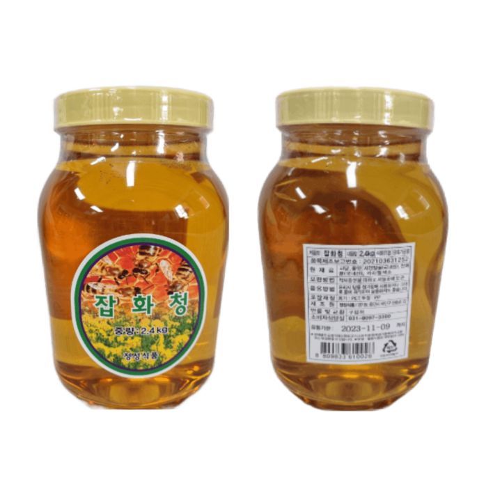정성 국산 잡화청 잡화꿀 요리용 2.4kg 코스트코