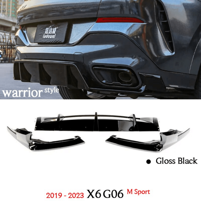 프론트 립 리어 디퓨저 BMW X6 G06