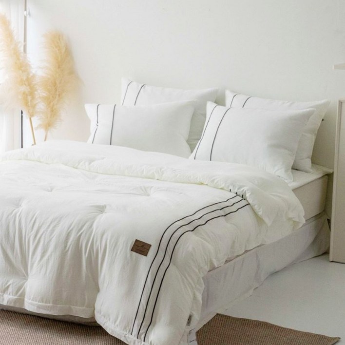 백화점납품 사계절 차렵이불 호텔 침구 실크 100국내생산