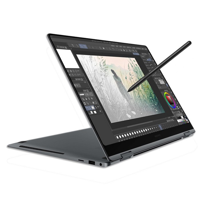 삼성전자 갤럭시북5 프로 360 NT960QHA-K71A 인텔 울트라7 고해상도 16인치 AI 코파일럿+ S펜 드로잉 2in1 노트북