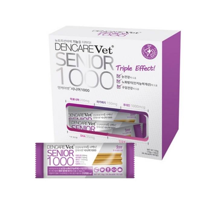[에스틴] 덴케어벳 시니어1000 30p