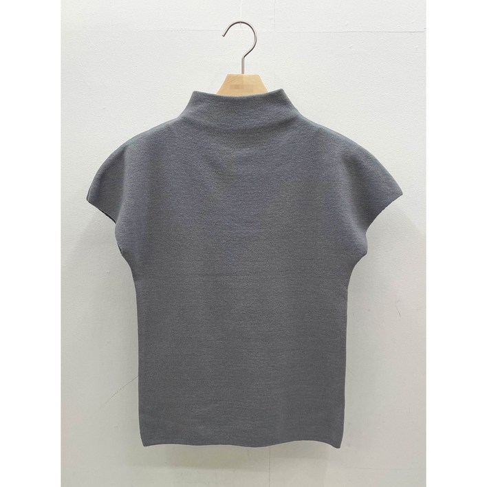 파운드파운드 여성용 여름 간절기 반폴라 캡소매 베이직 니트 반팔티 7colors