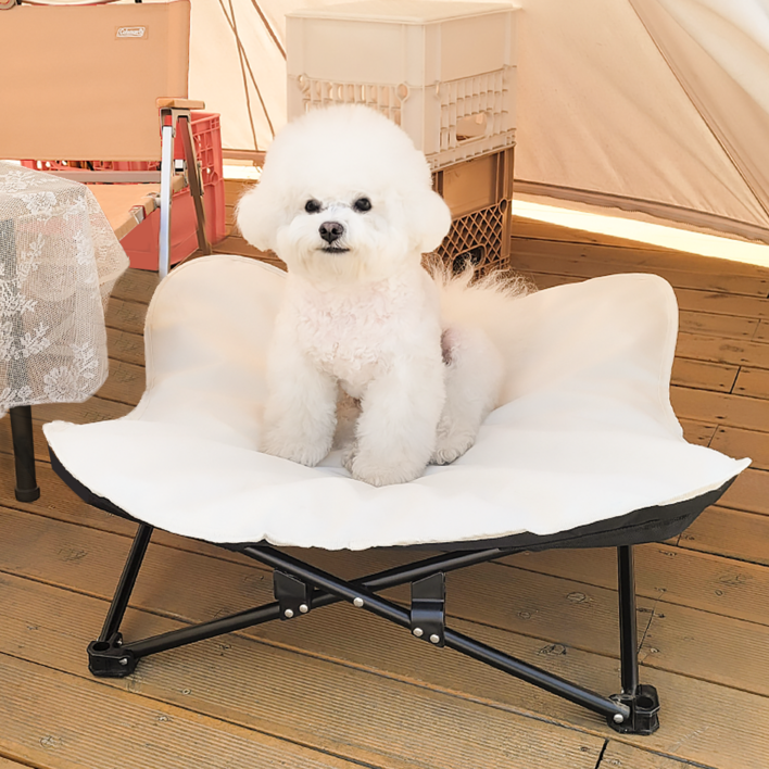 오블리펫 접이식 강아지 해먹 캠핑 의자 강아지캠핑의자