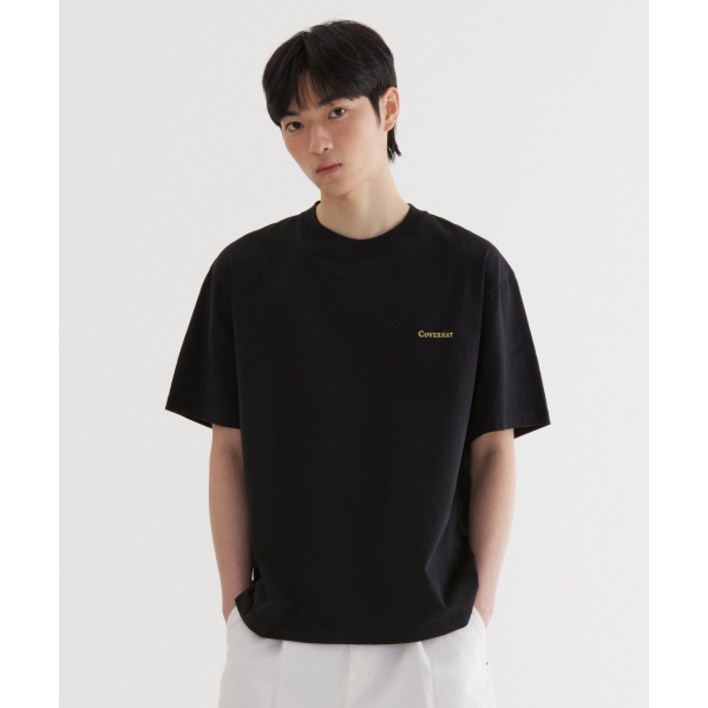 커버낫 남녀공용 스몰 어센틱 반팔 티셔츠