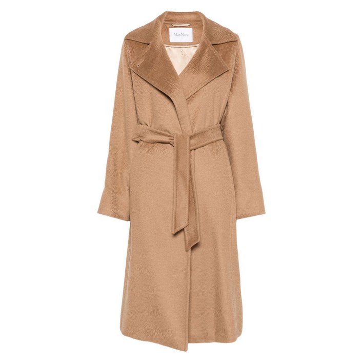막스마라 마누엘라 벨트 노치드 라펠 코트