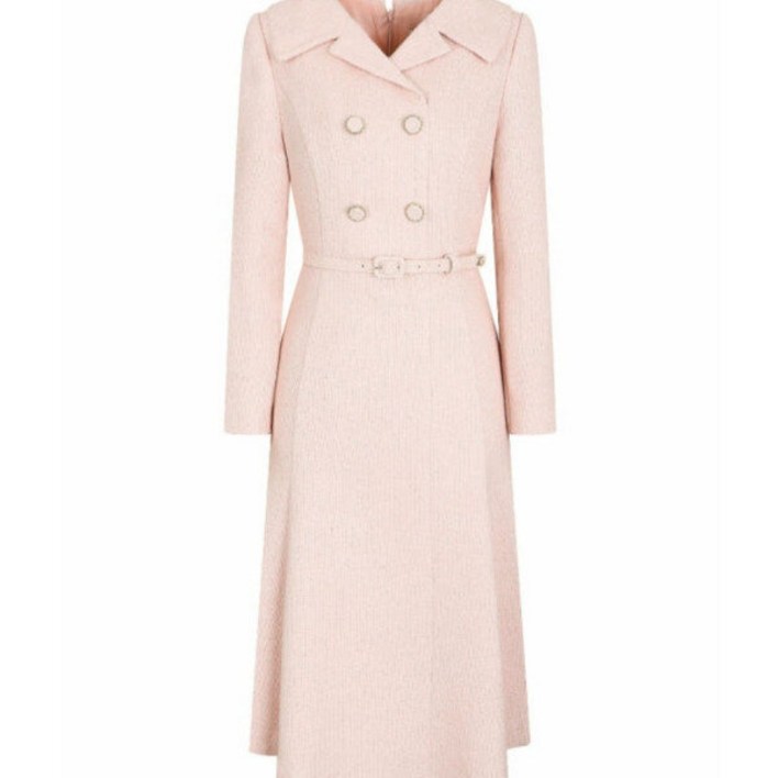 JJ지고트 와이드 칼라 트위드 원피스 GN3A0OP11DG 657527