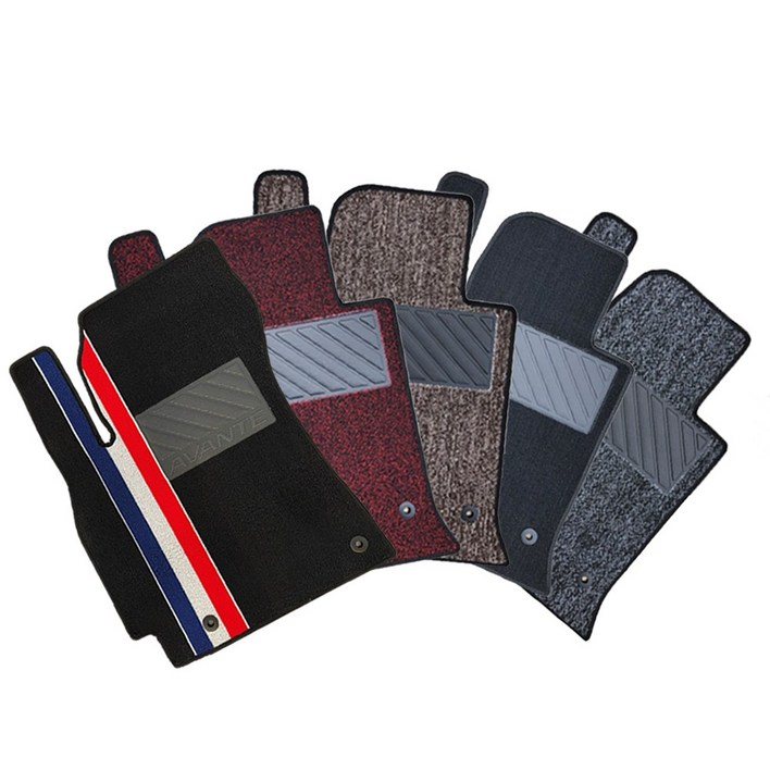 사계절 테슬라 카매트 순정형 모델3 모델S 모델X 모델Y, 트리플 코일매트브라운, 1열2열