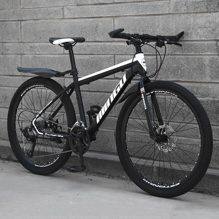입문용 자전거 26인치 산악 MTB 출퇴근 성인용 광폭자전거 21단