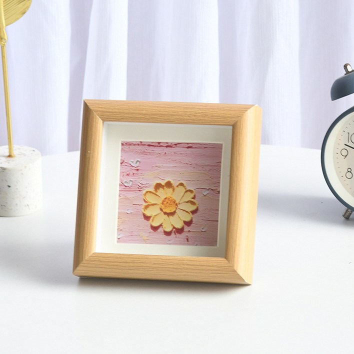 플래그잇 장식용 사각 미니액자 3입 세트  4인치,  5인치