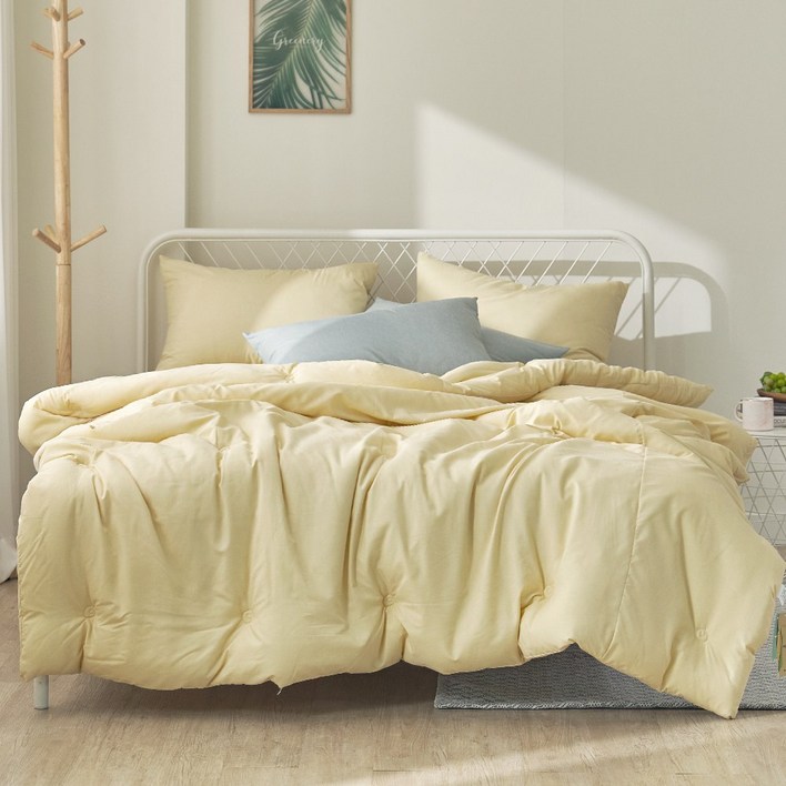 국내제조 띵스룸 몽글 먼지없는 알러지케어 항진드기 옥수수솜 차렵이불